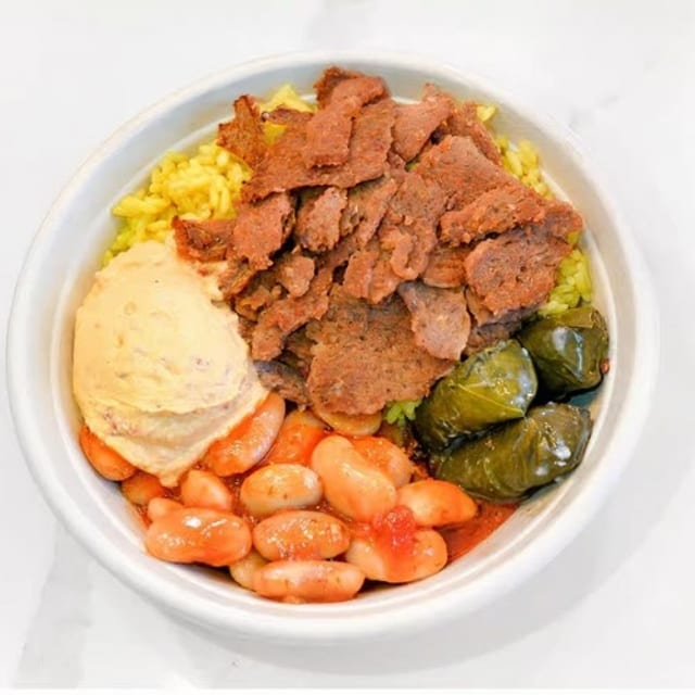 Vegan Gyro Bowl.