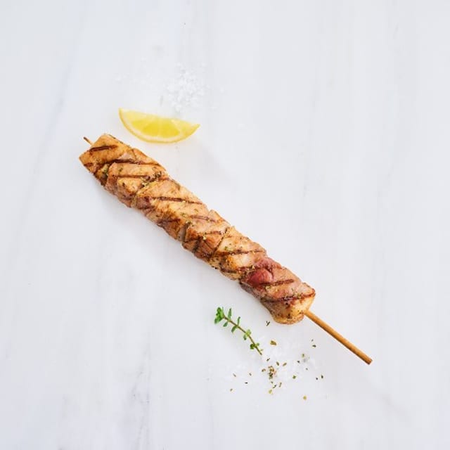 Lamb Souvlaki.