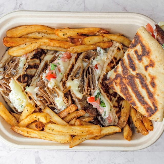 Beef and Lamb Gyro Club (Skepasti).