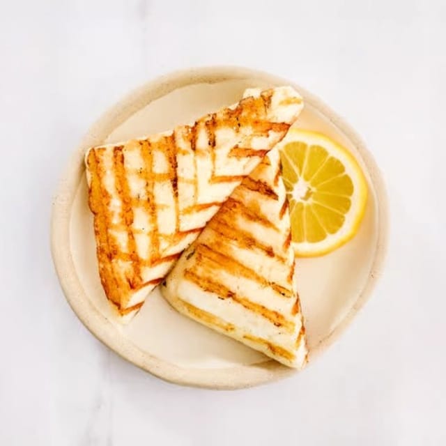 Grilled Halloumi.