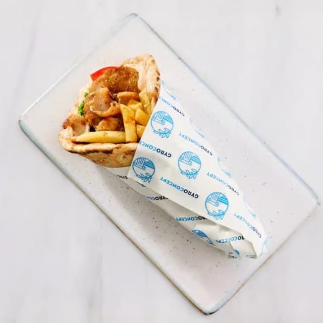 Chicken Gyro Wrap.