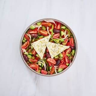 Authentic Greek Salad (Horiatiki)